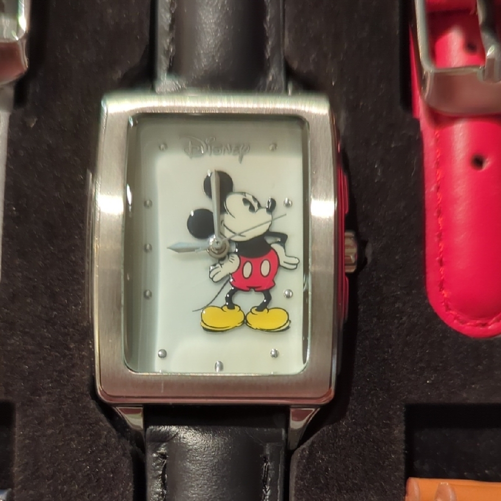 Disney Mickey Mouse Watch with Colorful Straps - Picture 3 of 10